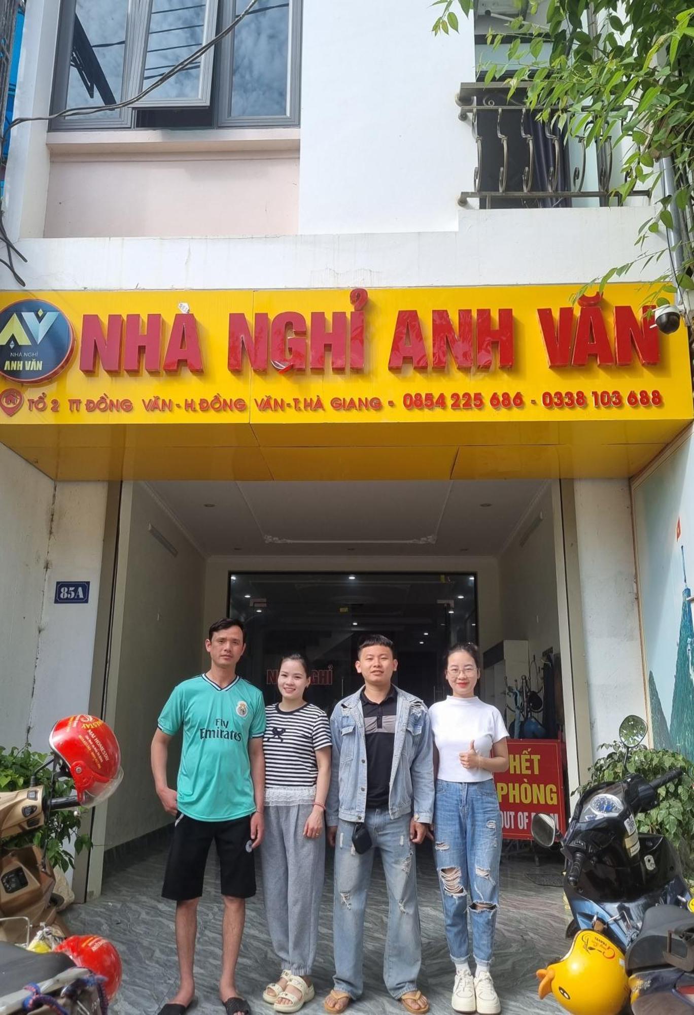 Nha Nghi Anh Van Dong Van  Exteriör bild